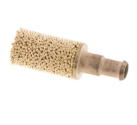 Festo U 4mm Barbed Connection Sintered Bronze Pneumatic Muffler [2 Pieces]