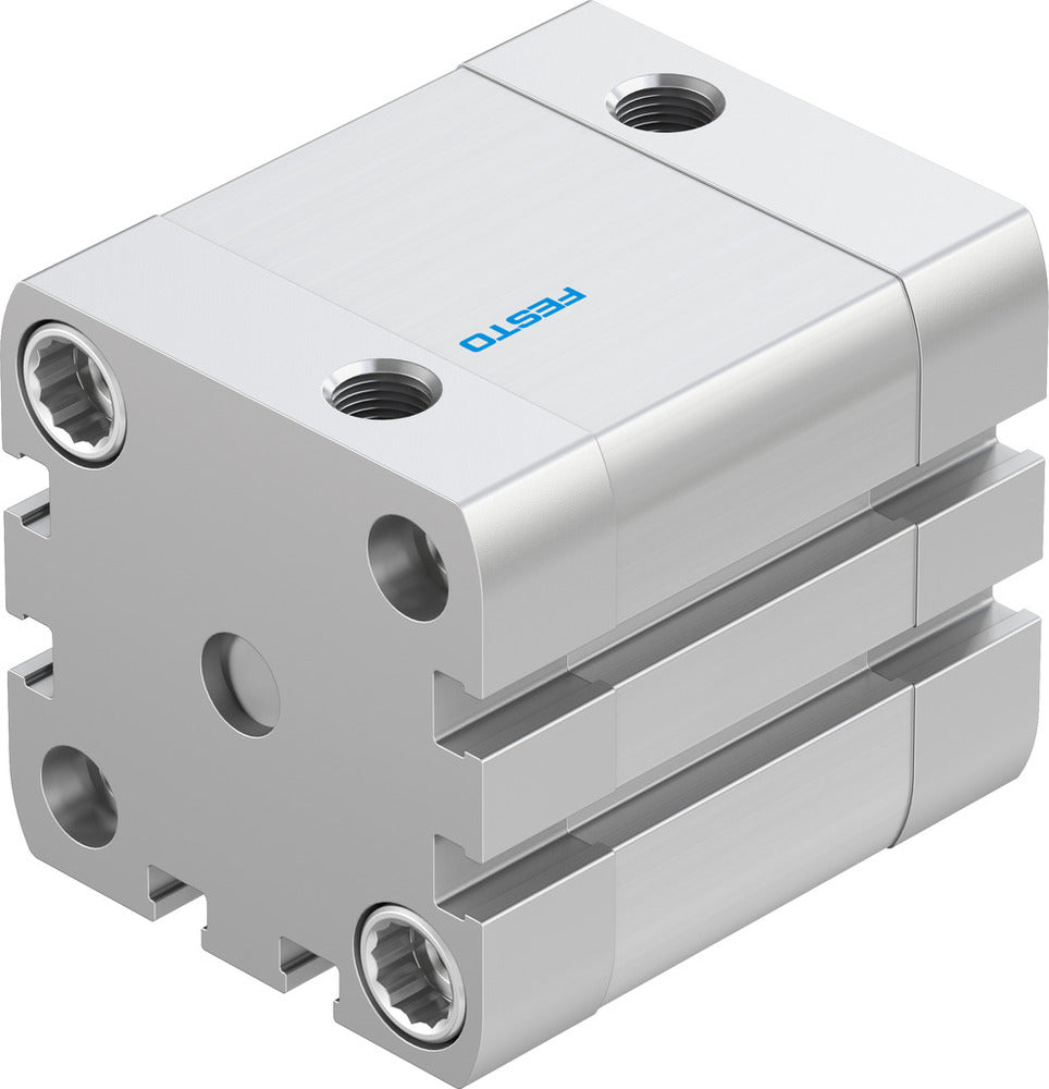 Festo Compact Cylinder 40mm Bore 20mm Stroke ISO 21287 Double Acting - 572666