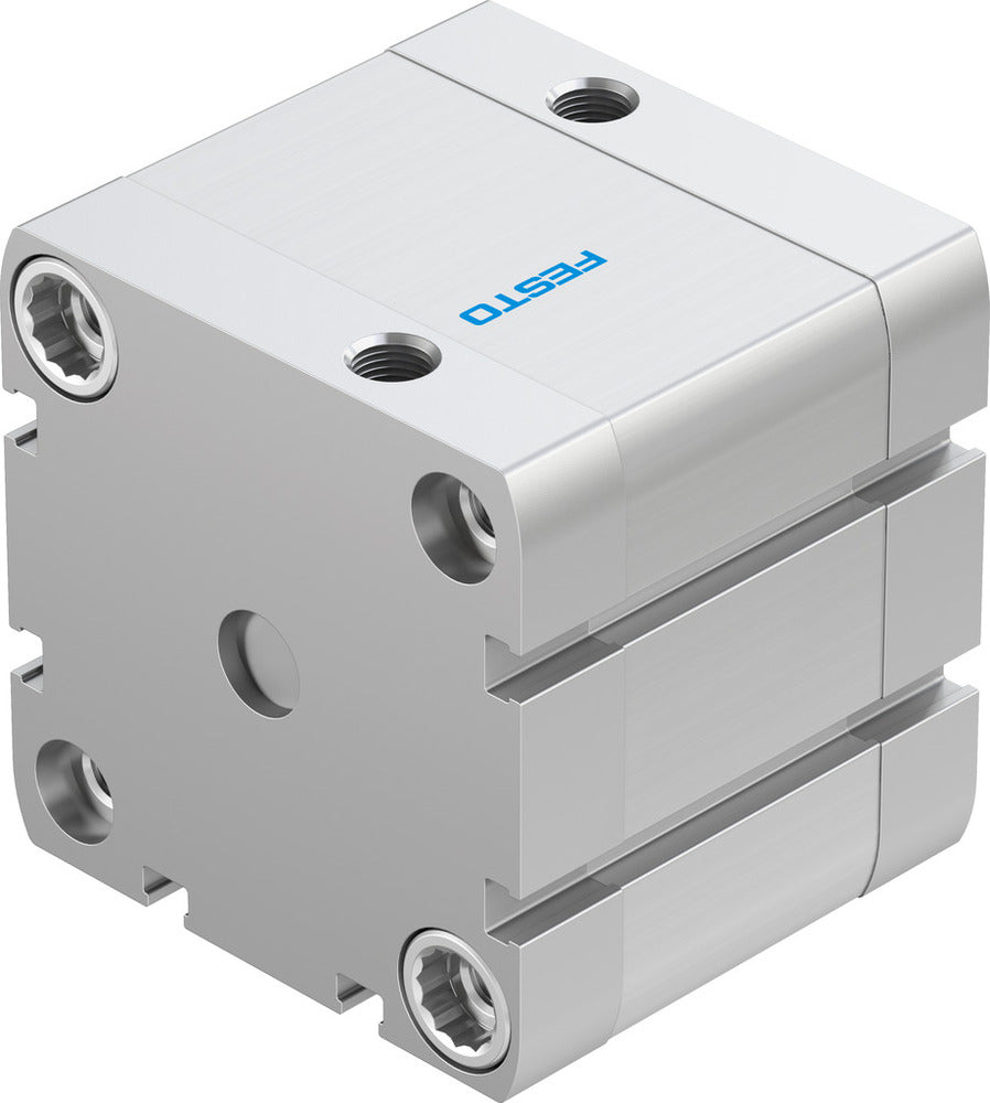 Festo Compact Cylinder 63mm Bore 20mm Stroke ISO 21287 Double Acting - 572711