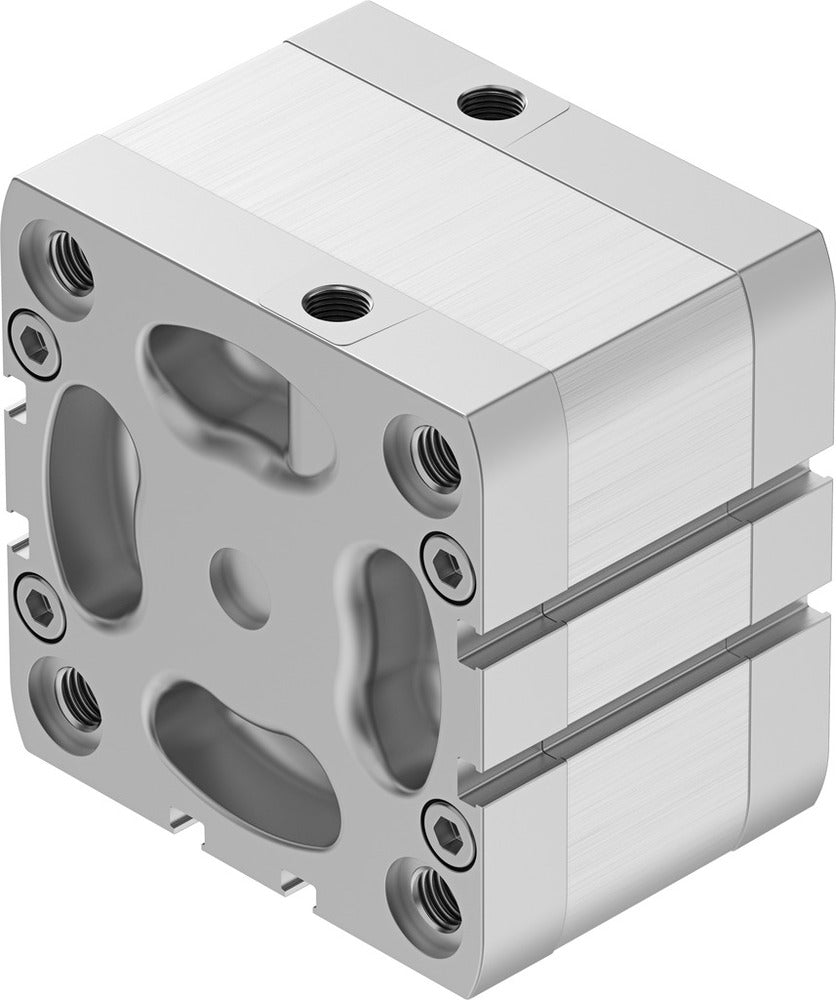 Festo Compact Cylinder 80mm Bore 15mm Stroke ISO 21287 Double Acting - 572719