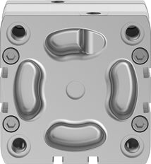 Festo Compact Cylinder 80mm Bore 15mm Stroke ISO 21287 Double Acting - 572719
