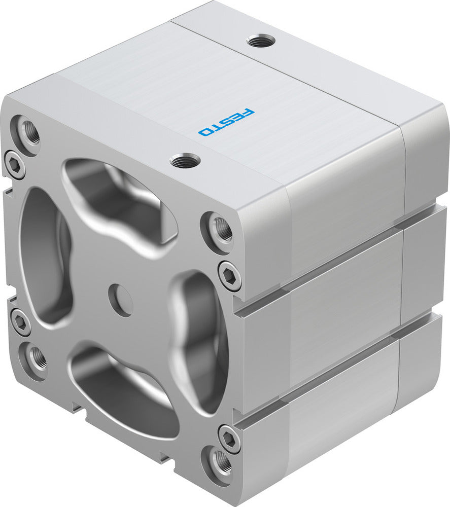 Festo Compact Cylinder 100mm Bore 30mm Stroke ISO 21287 Double Acting - 577203