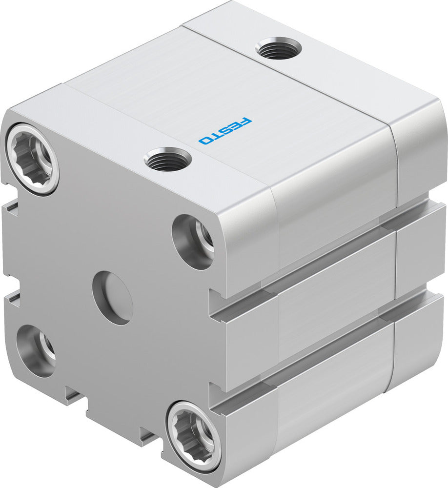 Festo Compact Cylinder 50mm Bore 20mm Stroke ISO 21287 Double Acting - 572684