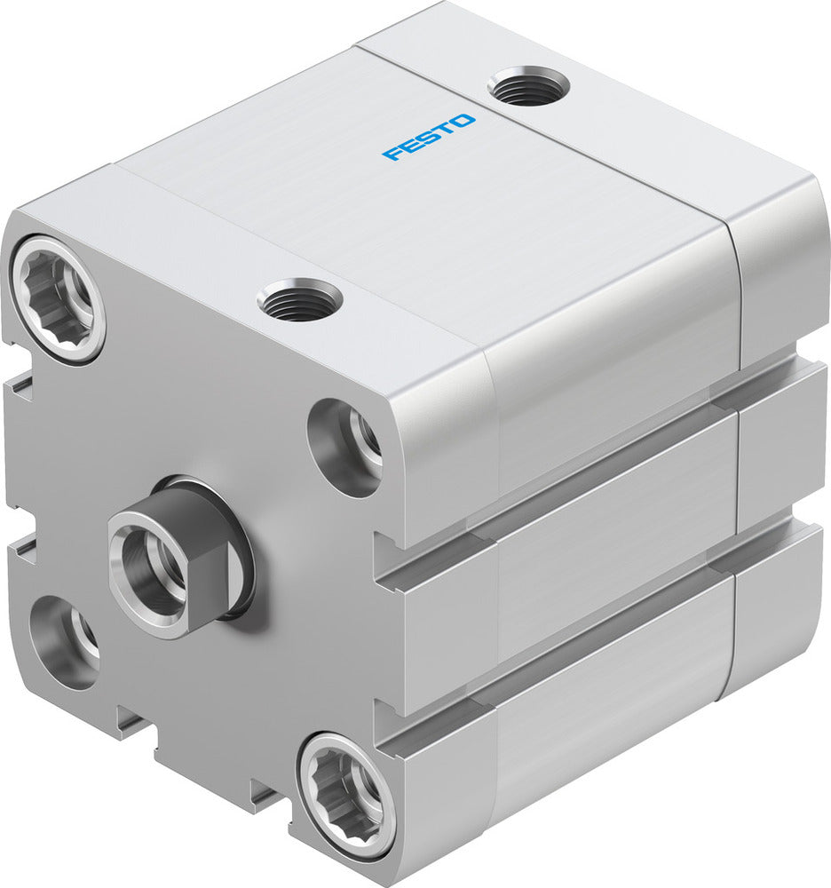 Festo Compact Cylinder 50mm Bore 25mm Stroke ISO 21287 Double Acting - 572685