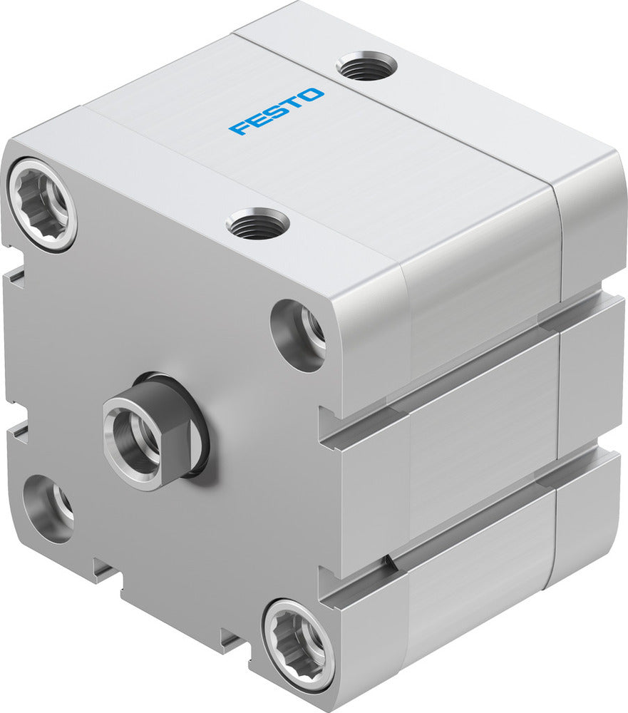 Festo Compact Cylinder 63mm Bore 15mm Stroke ISO 21287 Double Acting - 536343