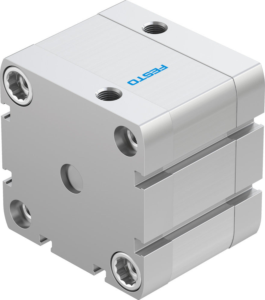 Festo Compact Cylinder 63mm Bore 15mm Stroke ISO 21287 Double Acting - 572701