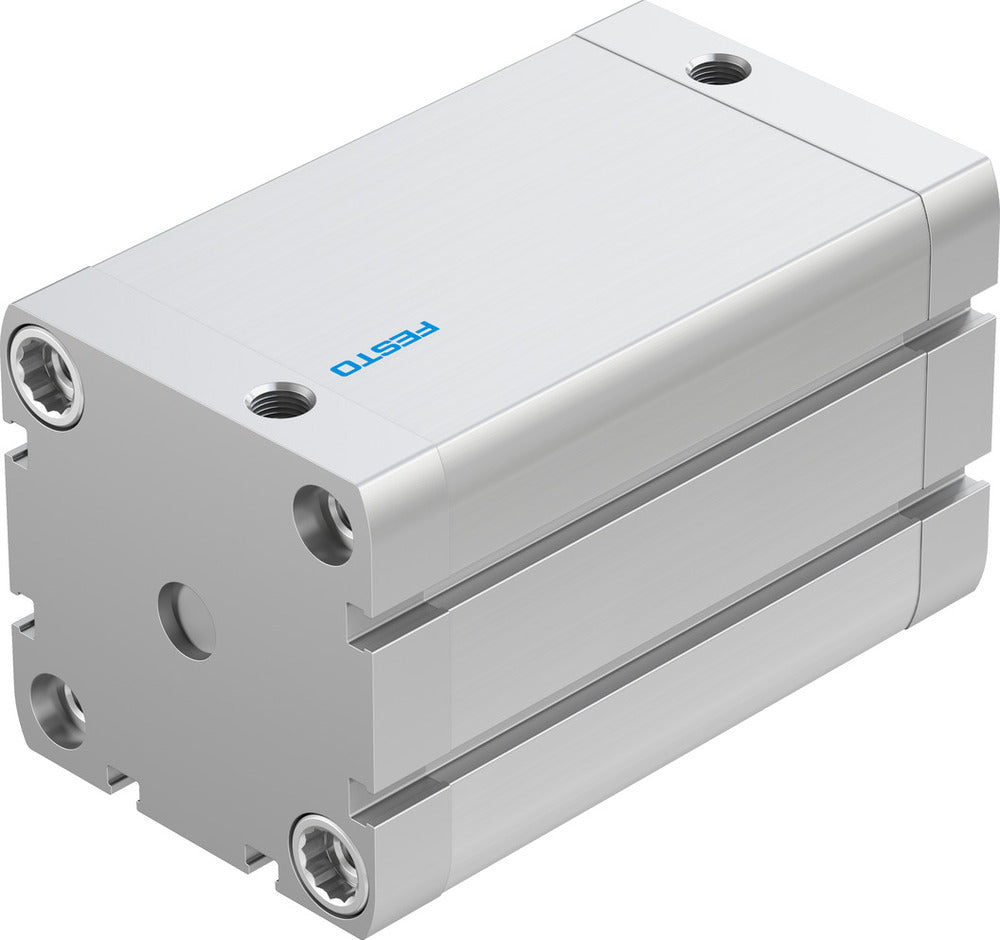 Festo Compact Cylinder 63mm Bore 80mm Stroke ISO 21287 Double Acting - 572708