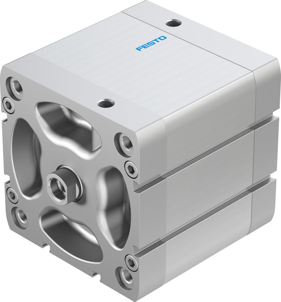 Festo Compact Cylinder 100mm Bore 50mm Stroke ISO 21287 Double Acting - 536390