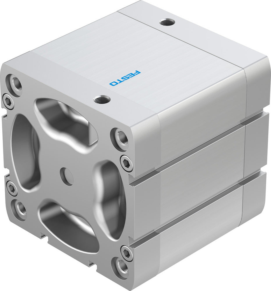 Festo Compact Cylinder 100mm Bore 50mm Stroke ISO 21287 Double Acting - 577196