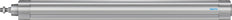 Festo Cylinder 40mm Bore 500mm Stroke ISO 15552 Double Acting - 1376914