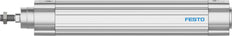 Festo Cylinder 40mm Bore 200mm Stroke ISO 15552 Double Acting - 3660771