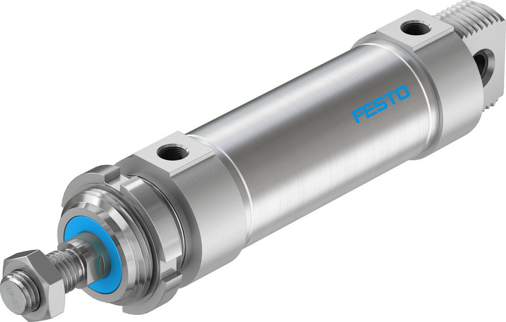 Festo Round Cylinder 50mm Bore 80mm Stroke Double Acting - 196043