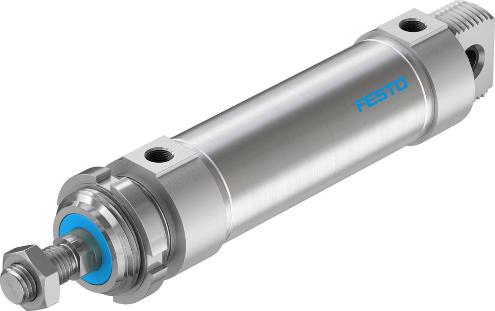 Festo Round Cylinder 50mm Bore 100mm Stroke Double Acting - 196044
