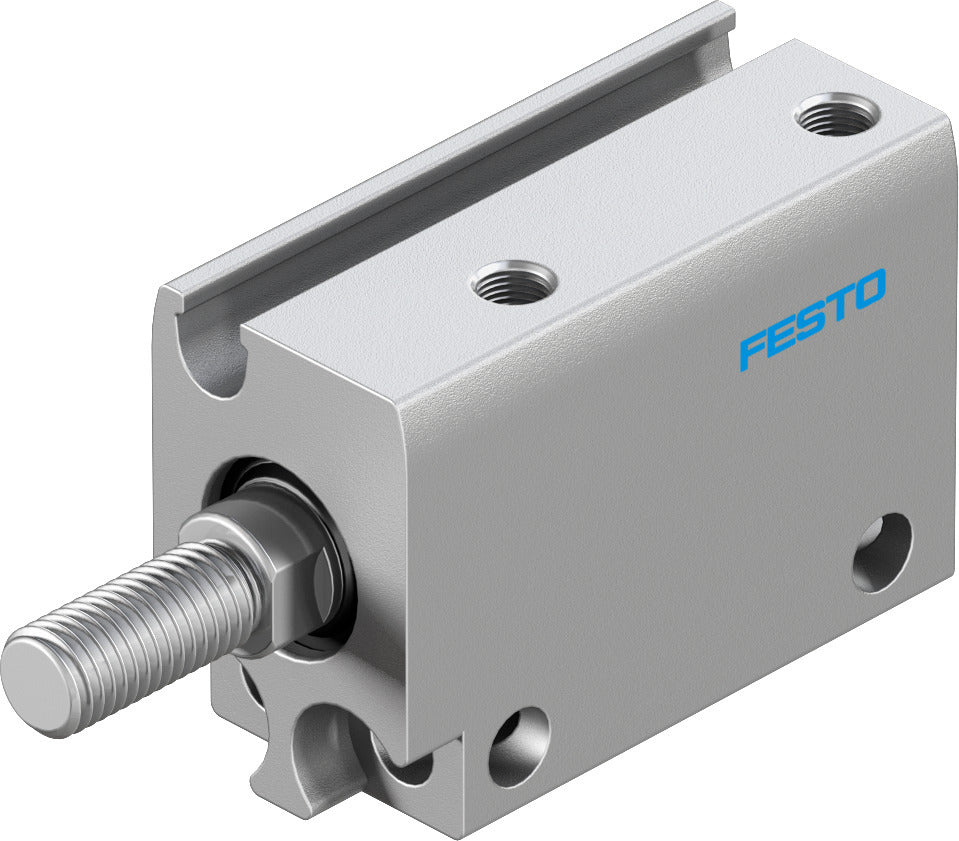 Festo Compact Cylinder 10mm Bore 10mm Stroke Double Acting - 8080590
