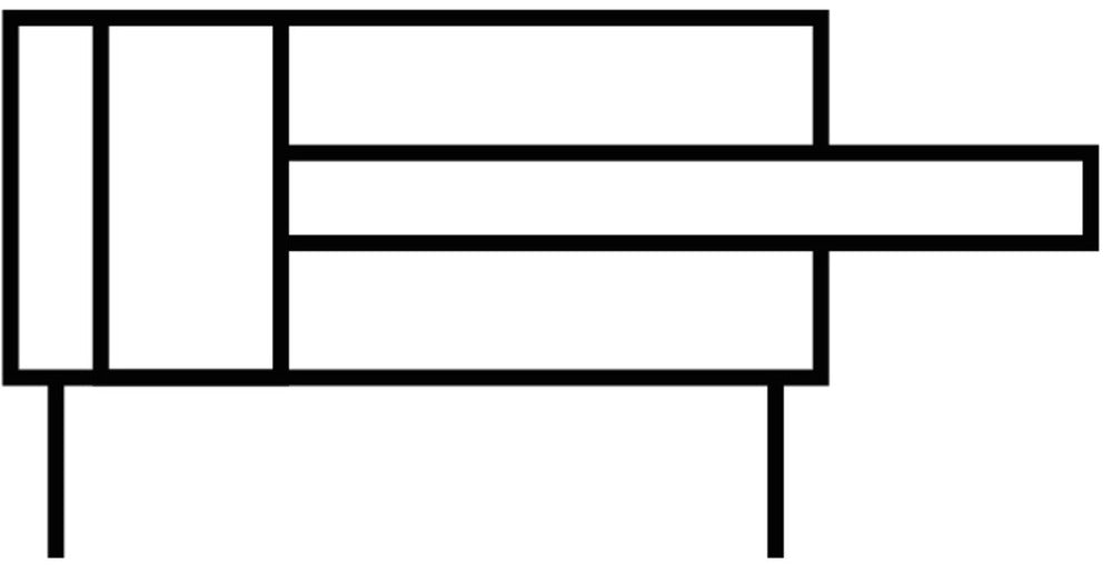 Festo Compact Cylinder 10mm Bore 10mm Stroke Double Acting - 8080588