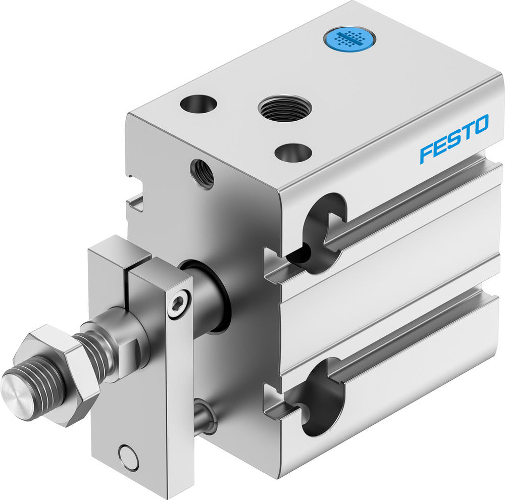 Festo Compact Cylinder 32mm Bore 10mm Stroke Single Acting - 4828500