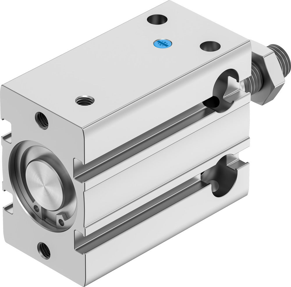 Festo Compact Cylinder 25mm Bore 15mm Stroke Single Acting - 4829801