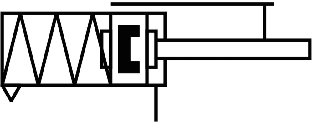 Festo Compact Cylinder 6mm Bore 5mm Stroke Single Acting - 4830974