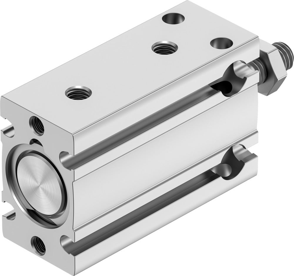Festo Compact Cylinder 16mm Bore 10mm Stroke Double Acting - 4833186