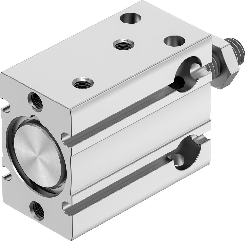 Festo Compact Cylinder 20mm Bore 5mm Stroke Double Acting - 4840799