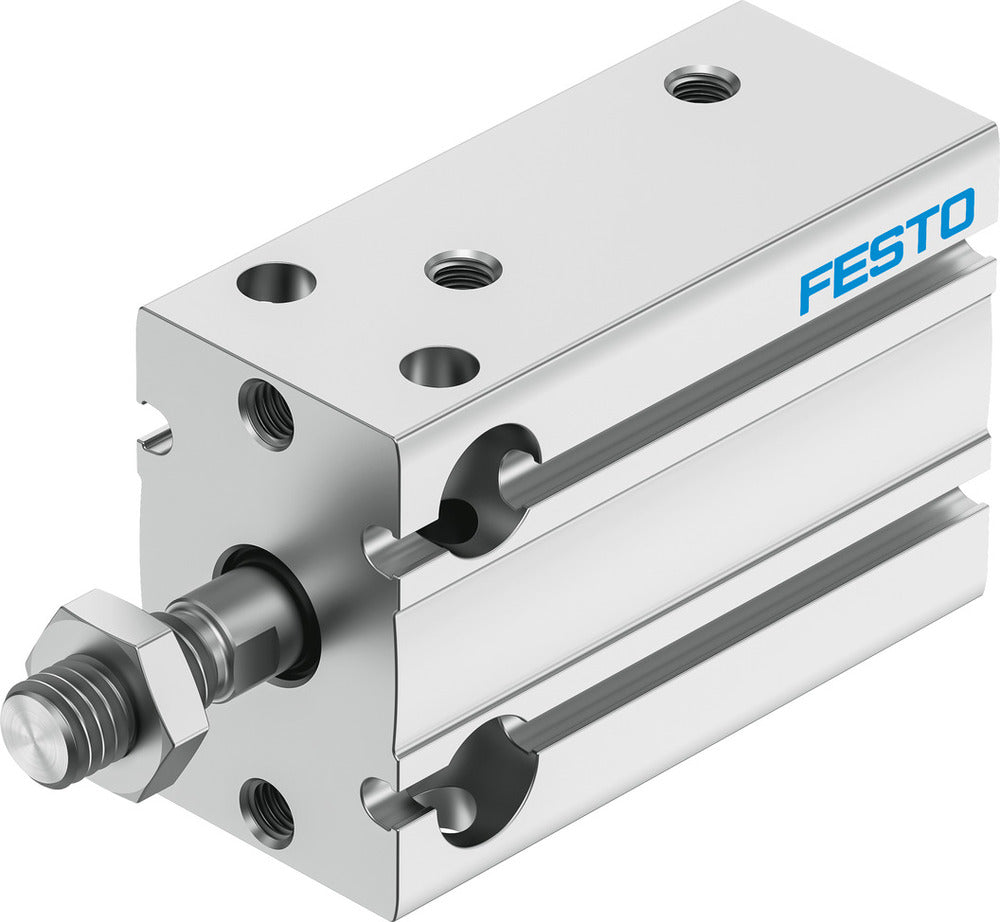 Festo Compact Cylinder 20mm Bore 15mm Stroke Double Acting - 4840801
