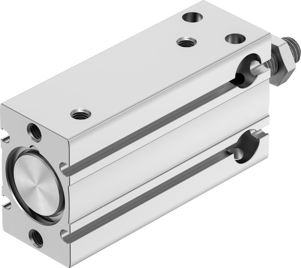 Festo Compact Cylinder 20mm Bore 30mm Stroke Double Acting - 4840804