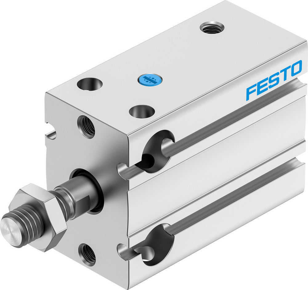 Festo Compact Cylinder 20mm Bore 10mm Stroke Single Acting - 4840808