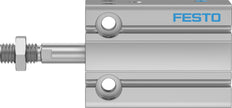 Festo Compact Cylinder 20mm Bore 10mm Stroke Single Acting - 4840811