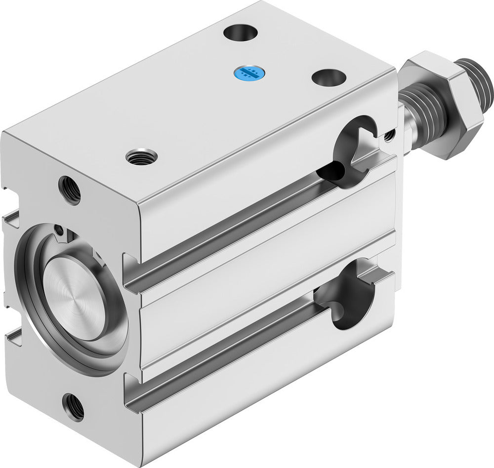 Festo Compact Cylinder 25mm Bore 10mm Stroke Single Acting - 4840836