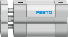 Festo Compact Cylinder 12mm Bore 10mm Stroke ISO 21287 Double Acting - 554206