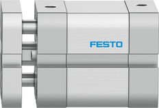 Festo Compact Cylinder 25mm Bore 10mm Stroke ISO 21287 Double Acting - 577216