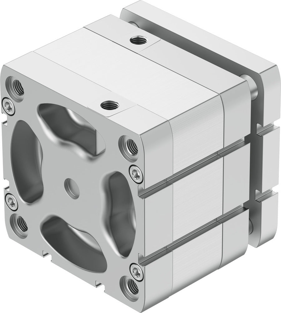 Festo Compact Cylinder 100mm Bore 15mm Stroke ISO 21287 Double Acting - 577225