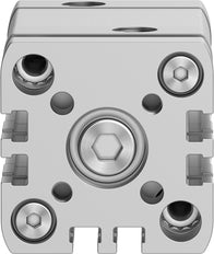 Festo Compact Cylinder 32mm Bore 25mm Stroke ISO 21287 Double Acting - 574025