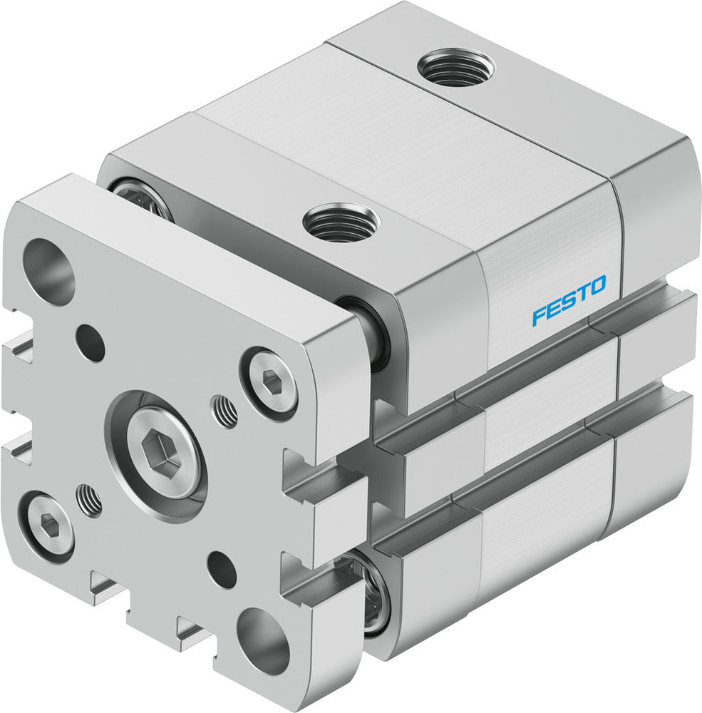 Festo Compact Cylinder 40mm Bore 10mm Stroke ISO 21287 Double Acting - 554249