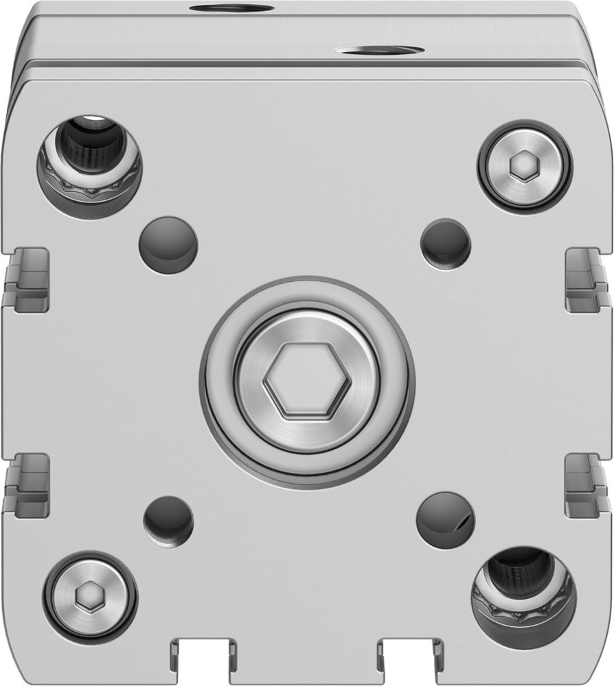 Festo Compact Cylinder 50mm Bore 15mm Stroke ISO 21287 Double Acting - 574041