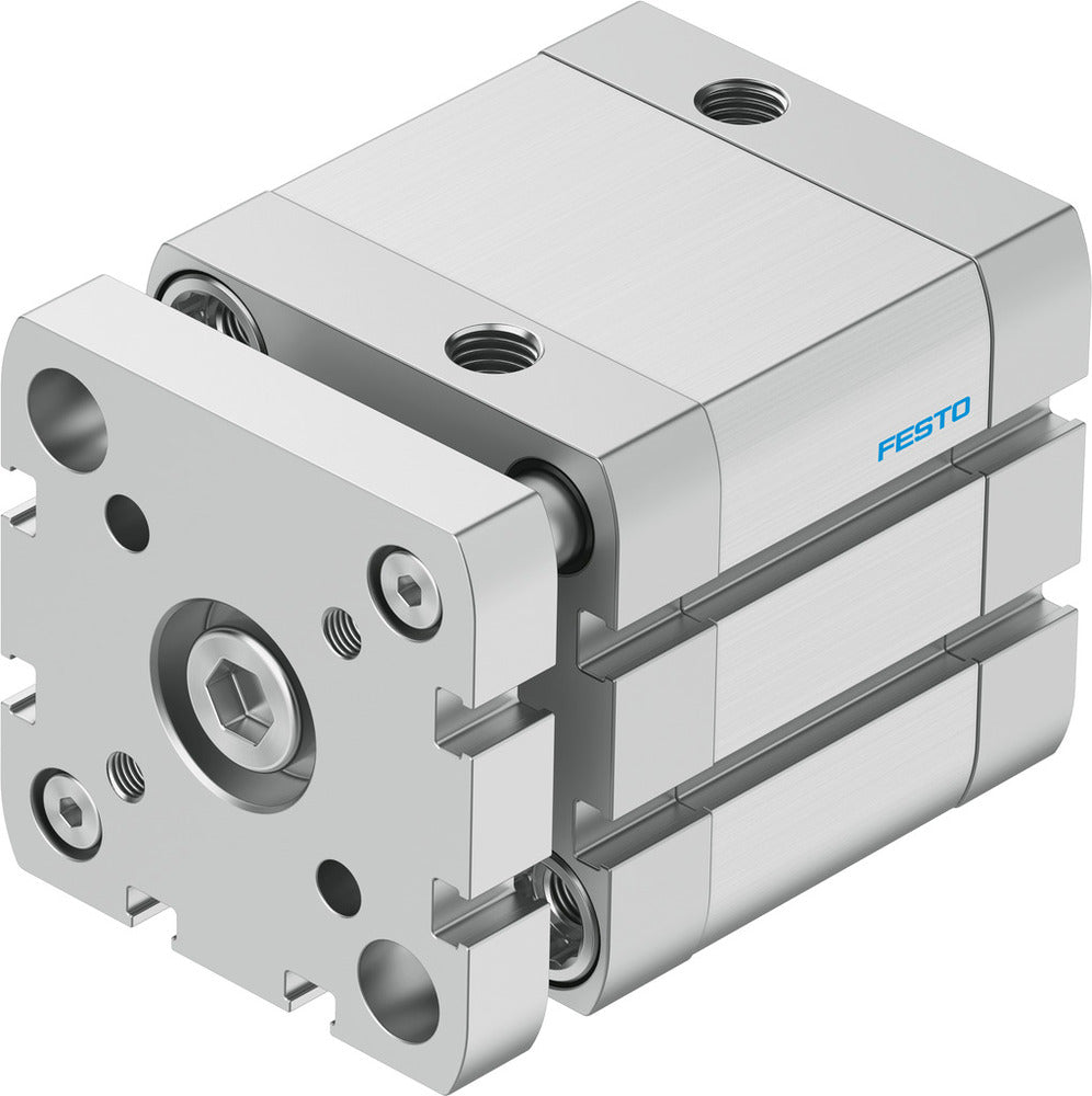 Festo Compact Cylinder 50mm Bore 25mm Stroke ISO 21287 Double Acting - 554262