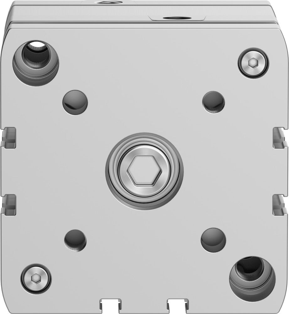 Festo Compact Cylinder 80mm Bore 15mm Stroke ISO 21287 Double Acting - 574059
