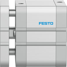 Festo Compact Cylinder 80mm Bore 25mm Stroke ISO 21287 Double Acting - 574061