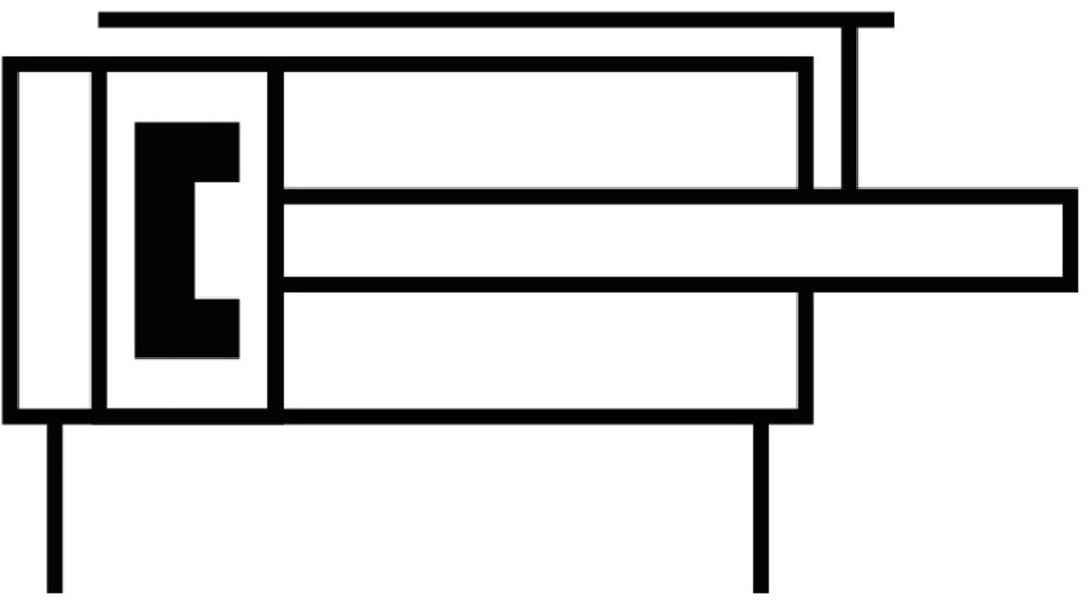 Festo Mini Slide 6mm Bore 10mm Stroke Double Acting - 570158
