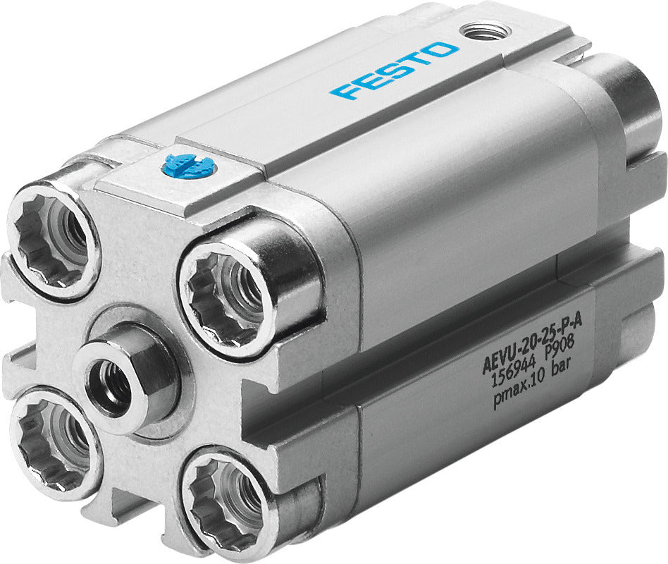 Festo Compact Cylinder 12mm Bore 10mm Stroke Single Acting - 156931