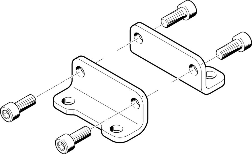 Festo Foot Mounting Size 100 ISO 21287 - 537250