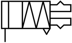 Festo Angled Gripper 14deg Size 12 Single Acting - 185703