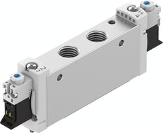 Festo 2x3/2 NO Monostable Air Solenoid Valve G1/4 990l/min - 574435