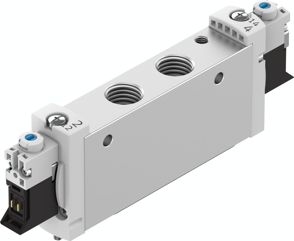 Festo 5/3 Pressurized Air Solenoid Valve G1/4 1000l/min - 574442
