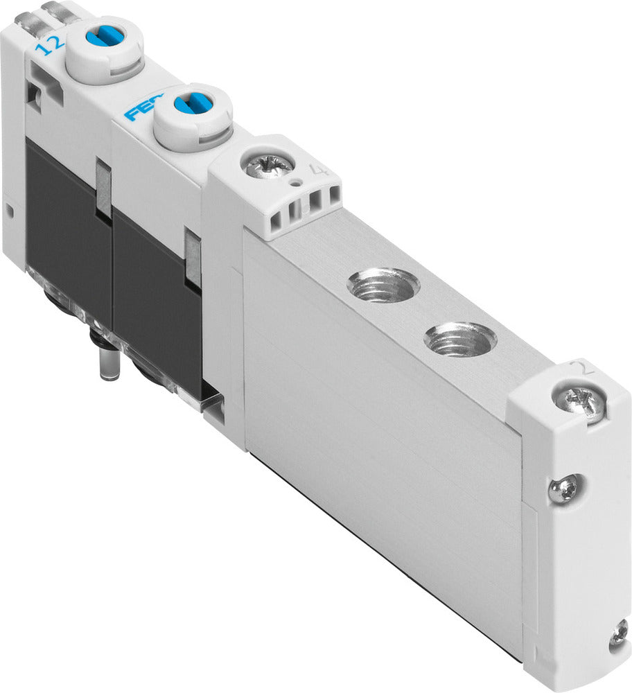 Festo 2x3/2 NC Monostable Air Solenoid Valve M5 150l/min - 573386