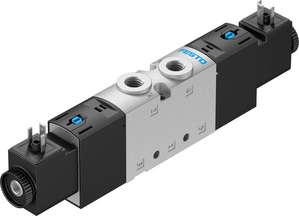 Festo 5/3 Pressurized Air Solenoid Valve G1/8 600l/min - 575267