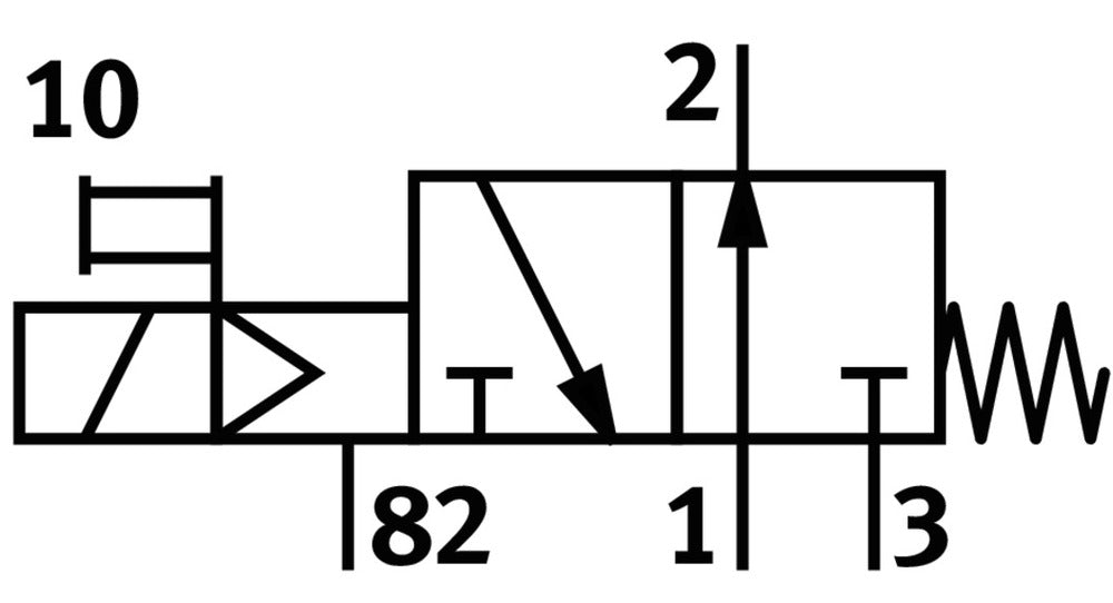Festo 3/2 NO Monostable Air Solenoid Valve G1/8 600l/min - 577492