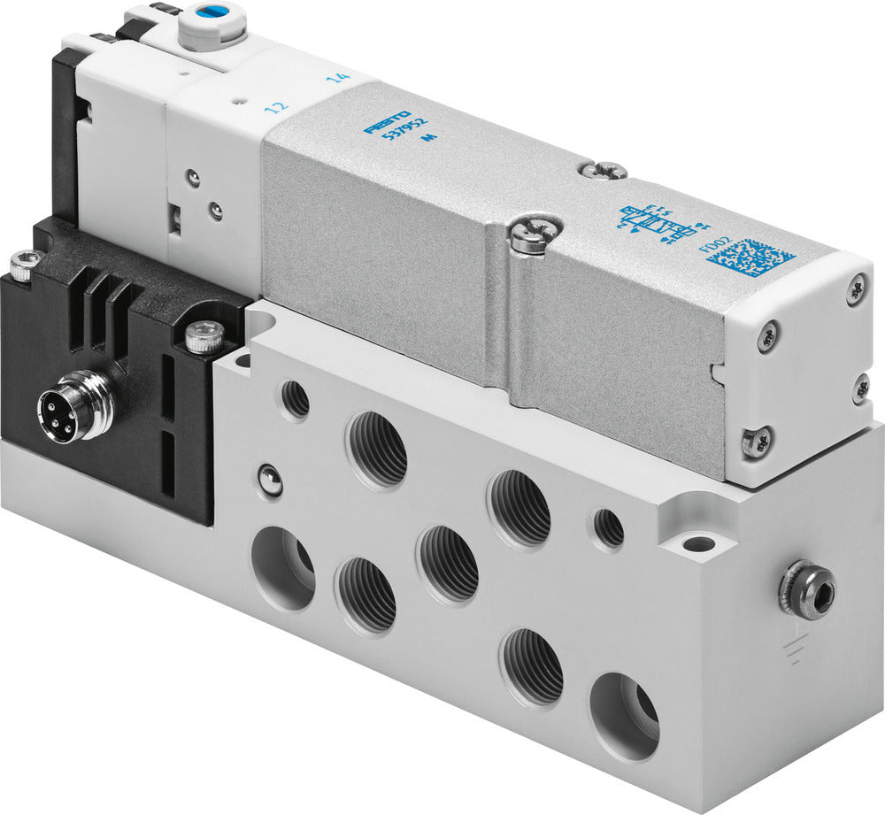 Festo 5/2 Monostable Air Solenoid Valve G1/8 700l/min - 537963