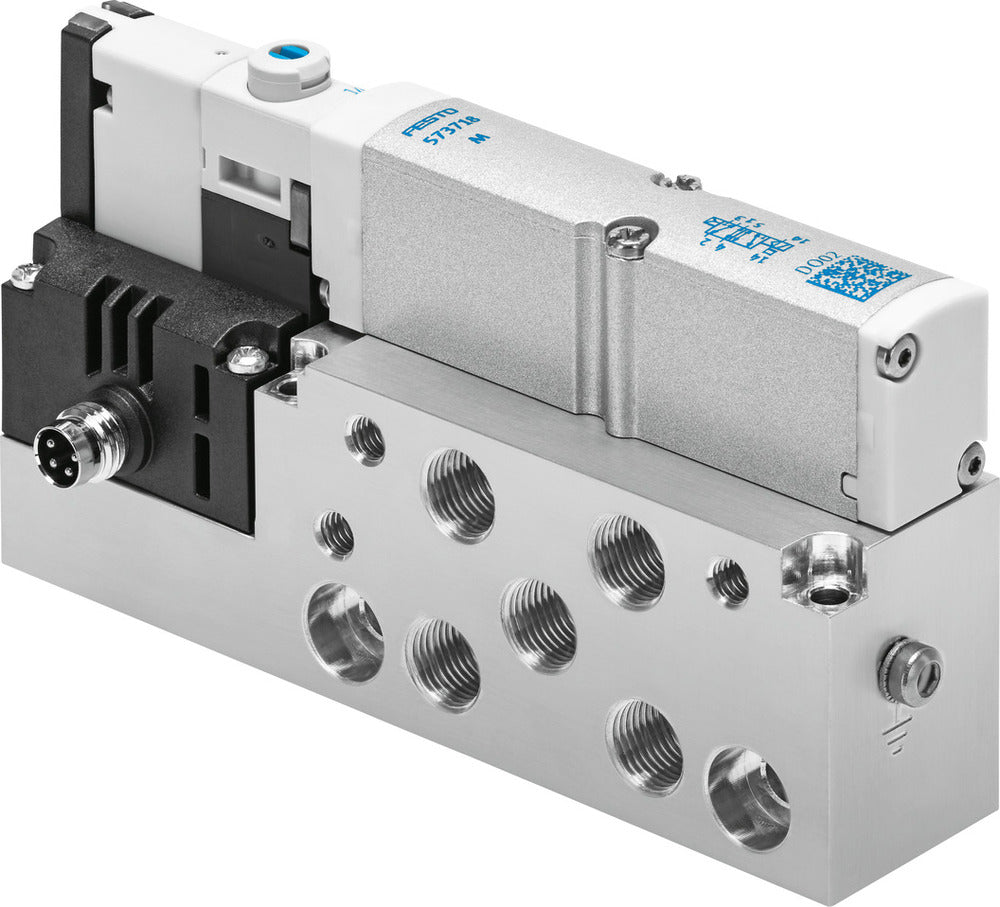Festo 5/2 Monostable Air Solenoid Valve G1/8 550l/min - 8023543