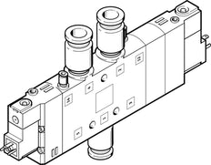 Festo 5/3 Exhausted Air Solenoid Valve QS-12 1600l/min - 170280